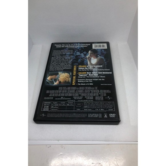 8 Mile (Widescreen Edition) - DVD By Eminem - VERY GOOD - Picture 2 of 5